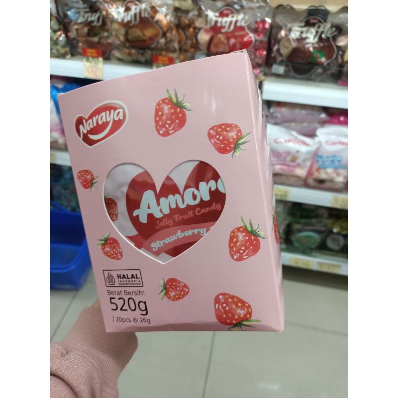 

NARAYA AMORE JELY MANGGA PEACH STRAWBERRY (1BOX ISI 20PCS)