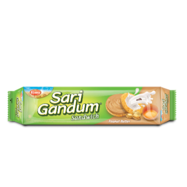 

Roma Sari Gandum Biskuit Sandwich Peanut Butter 108g