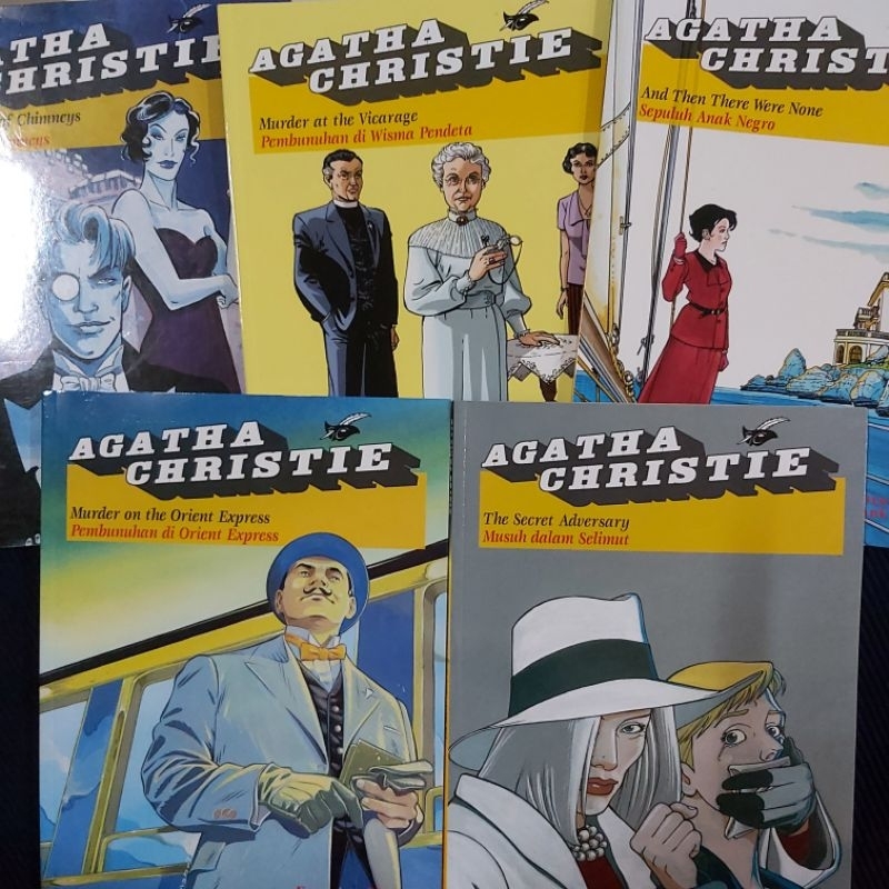Cergam Agatha Christie - Murder At The Vicarage / Pembunuhan Di Wisma Pendeta / Orient Express / Rah