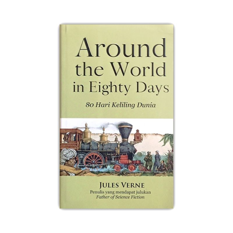 Buku Around The World In Eighty Days - Jules Verne - Narasi