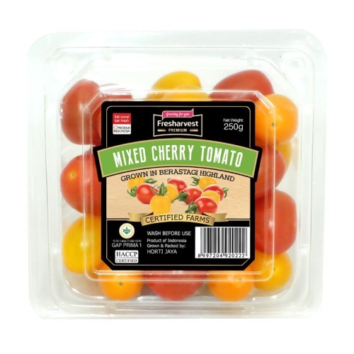 

MIXED CHERRY TOMATO 250 g | Tomat Ceri Segar Campur Kuning Merah 250 g