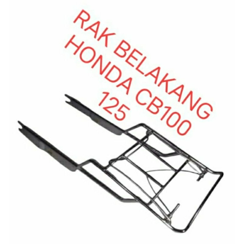rak jepret rak belakang honda cb100 125