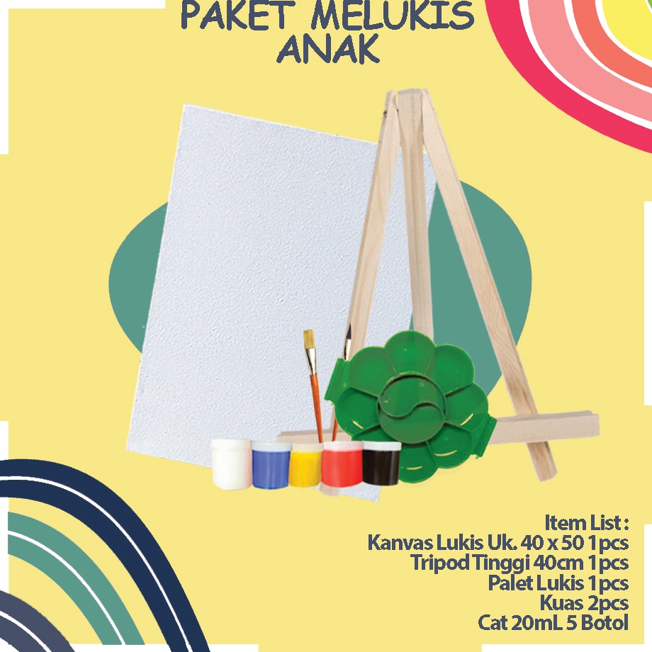 

Hot Brand Paket Melukis Kanvas Lukis Komplit Ukuran 4 x 5cm Tripod Murah Berkualitas