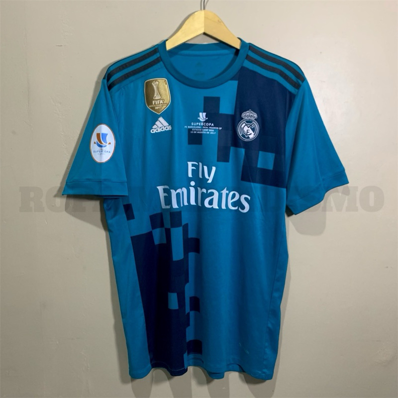 Jersey Real Madrid Third 2017/2018 Grade AAA Kroos - XL