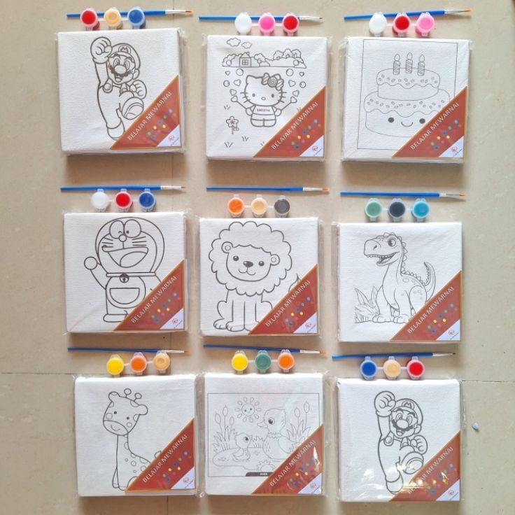 

Pusat Untung INCLUDE CAT Kanvas Lukis Sketsa Berkualitas 15x15 cm Kanvas Sketsa Mewarnai