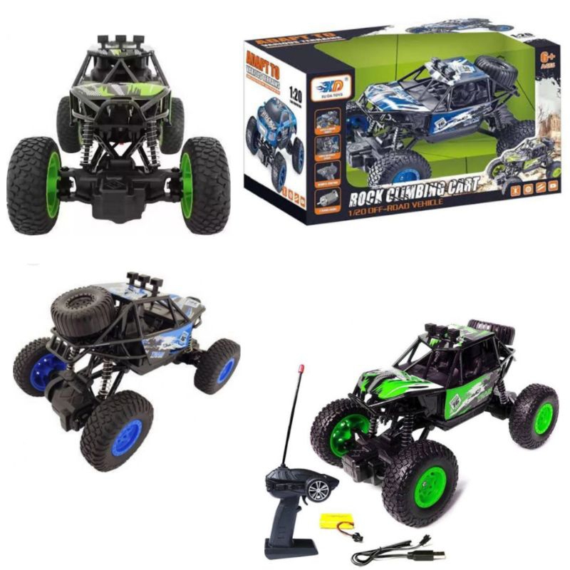 Mainan Mobil Remot Control Rc Rock Climbing Cart Off Road  Rock Crawler Off-Road