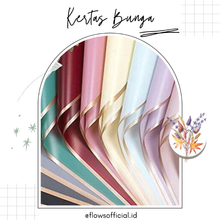 

Paket Ekonomis KERTAS WRAPPING BUKET KERTAS CELLOPHANE