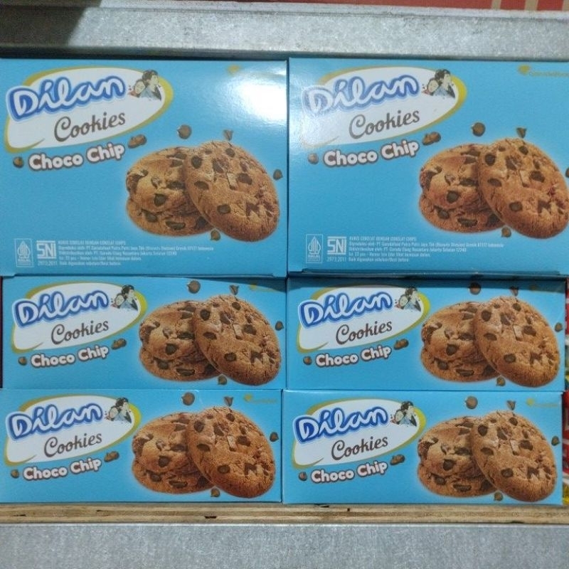 

dilan cookies choco chip 1pak isi 23pcs