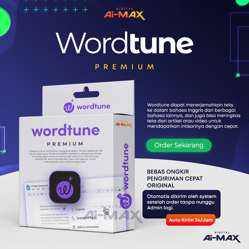 ⚡ᗩᑌTOKIᖇIᗰ24ᒍᗩᗰ⚡ WORDTUNE PRO UNLIMITED - AI Writing Assistant TERLENGKAP 2024 [𝐒𝐡𝐚𝐫𝐢𝐧𝐠𝟏𝐁𝐮𝐥𝐚𝐧]