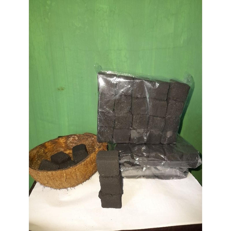 

Arang briket original batok kelapa 1/2 kg