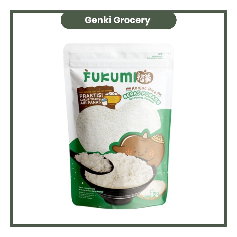 

Fukumi Konjac Rice Pouch 1 Kg Beras Porang