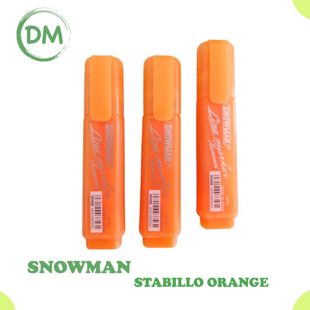 

STABILLO SNOWMAN LP10-12 orange