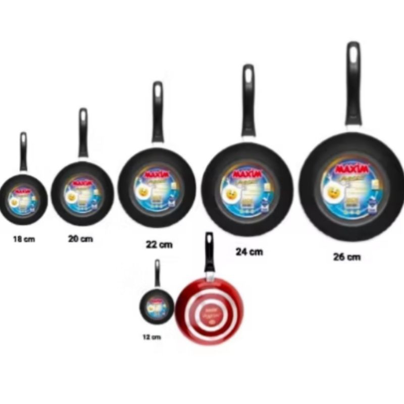 Maxim Valentino Wajan Teplon Anti Lengket 12,18,20,22,24,26cm