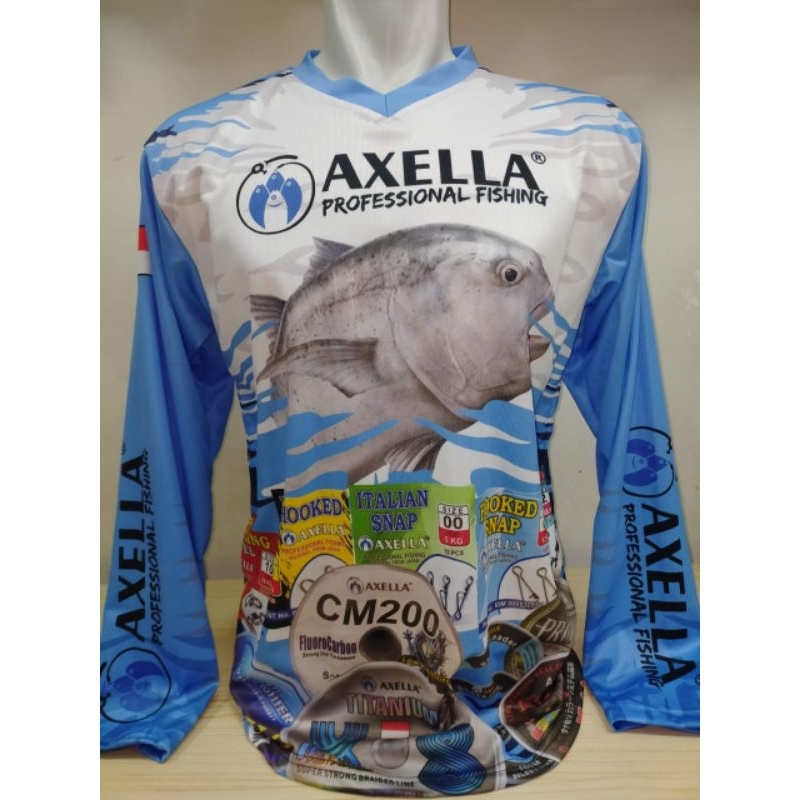 Ready Jersey Mancing Anti UV Lengan Panjang