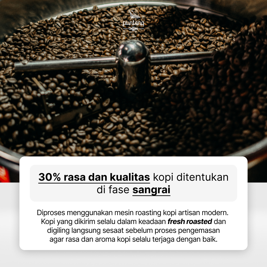 BEST SELLER Kopi puntang arabika wine asli dari gunung puntang 200gr murah