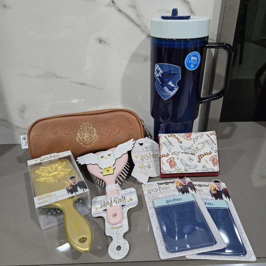 Ready Miniso x Harry Potter Brush Harry Potter Bottle Harry Potter Kotak Pencil Boneka Hedwig Harry 