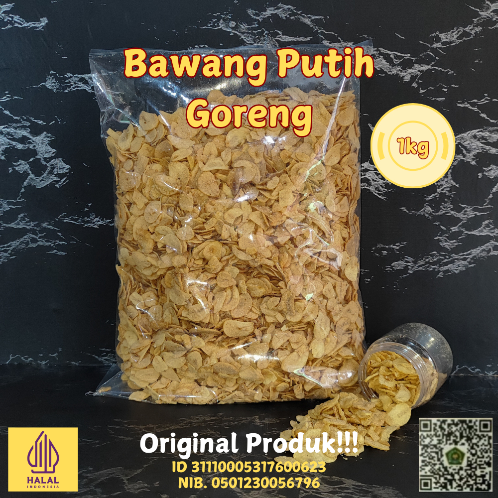 

Bawang Putih Goreng 1kg - Sugi Jaya