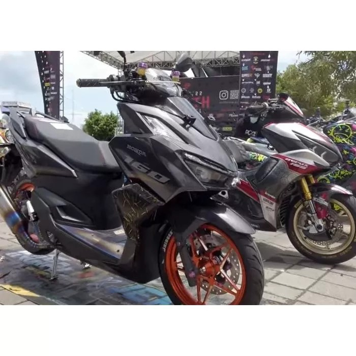 Stiker Striping List Body Standar Motor Honda Vario 160 2022 List Stiker Motor Honda Vario 160 2022