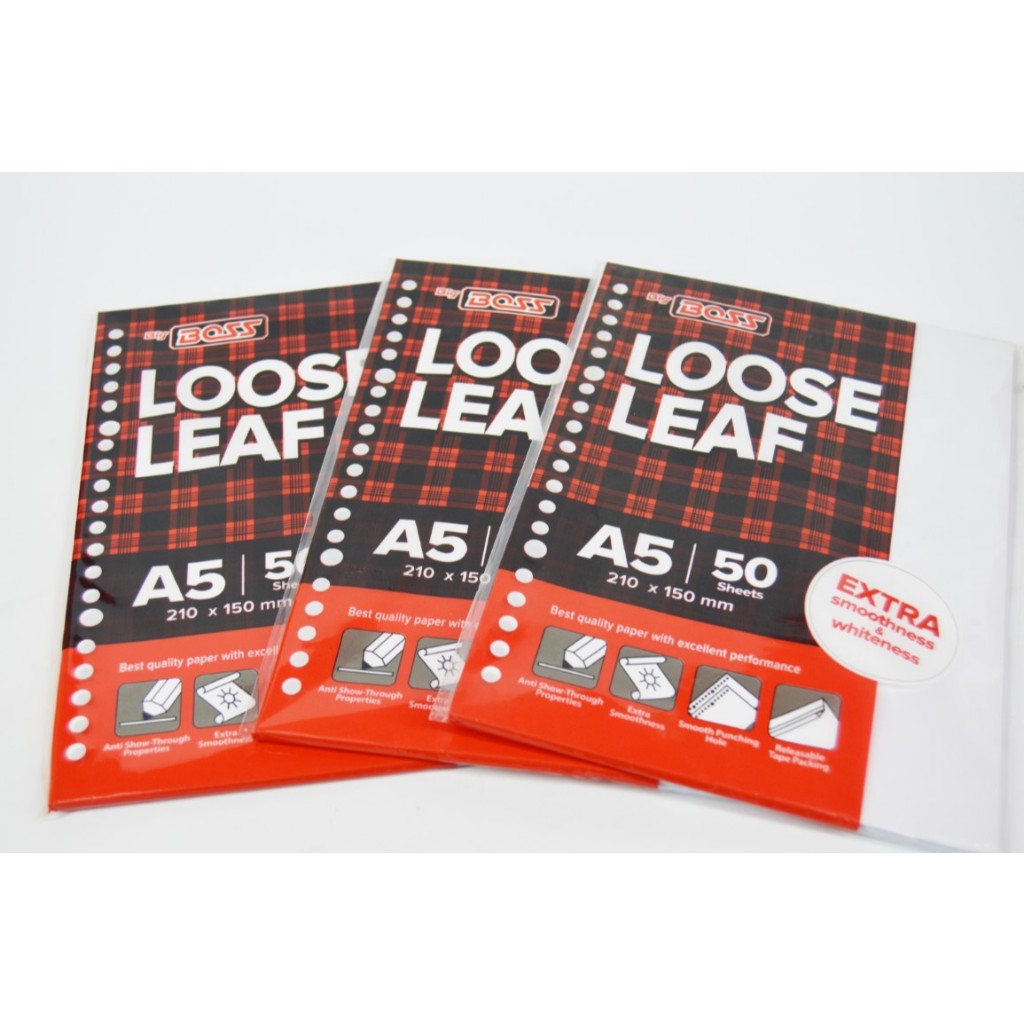 

LOOSE LEAF A5 / ISI BINDER A5