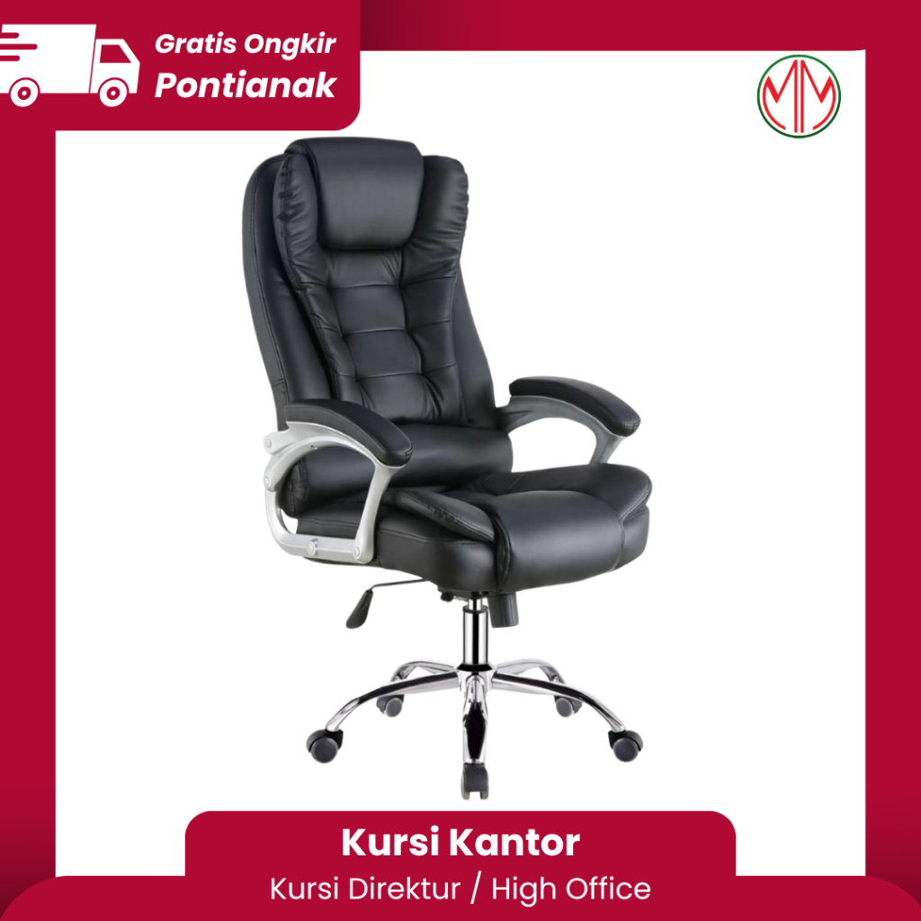 Kursi Kantor Direktur | High Office Chair | Furniture Pontianak | Gratis Ongkir