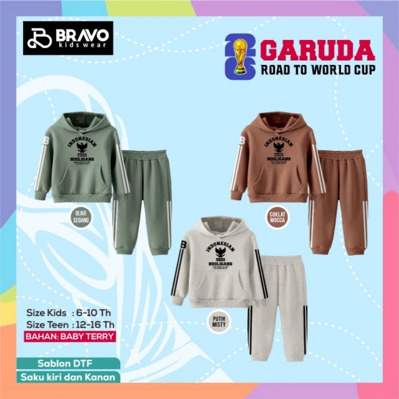 Set Hoodie Garuda collection By BravoKidswear