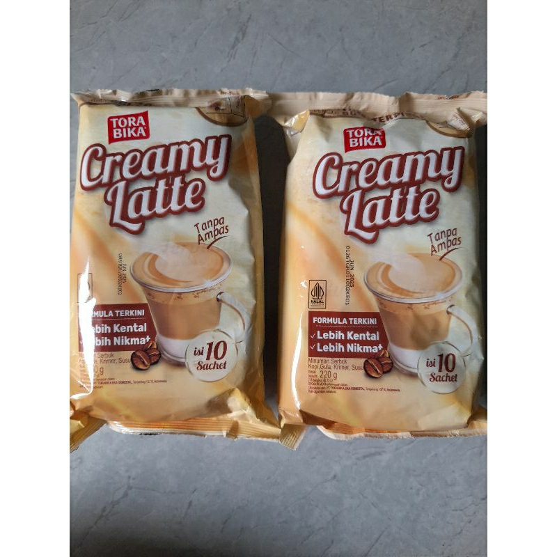 

TORABIKA CREAMY LATTE ISI 10