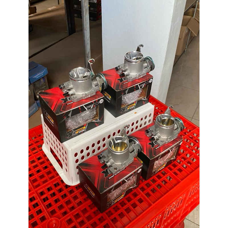 THORTLLE BODY TB RACING 28 30 32 34 MM TB RACING VARIO SCOOPY PCX BEAT FI BY XGP