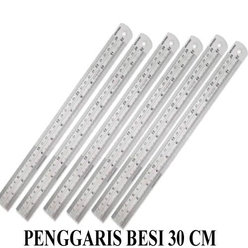 

PENGGARIS BESI 30CM MISTAR GARISAN COMBO