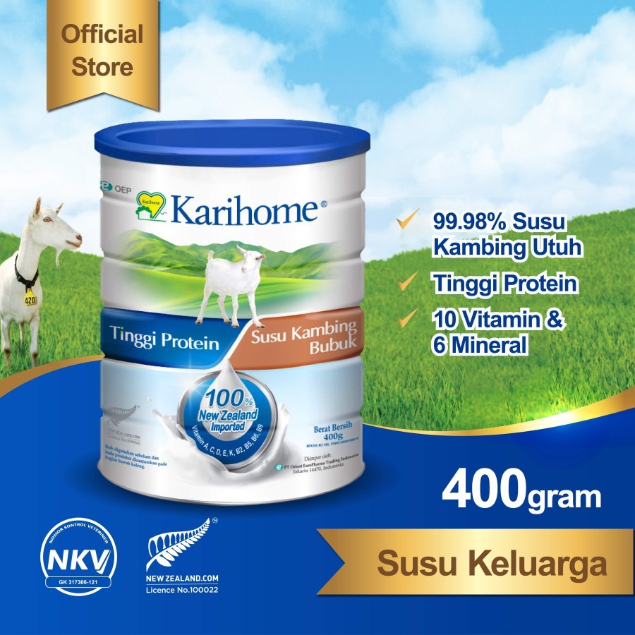 

Karihome Susu Kambing Bubuk untuk Keluarga