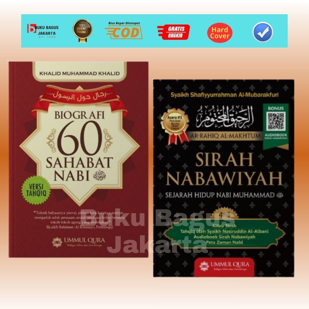 Buku Paket Sirah Nabawiyah & Biografi 60 Sahabat Nabi