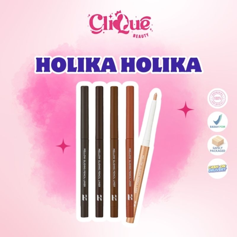 Holika Holika Mellow Gliding Pencil Liner - Waterproof Eyeliner