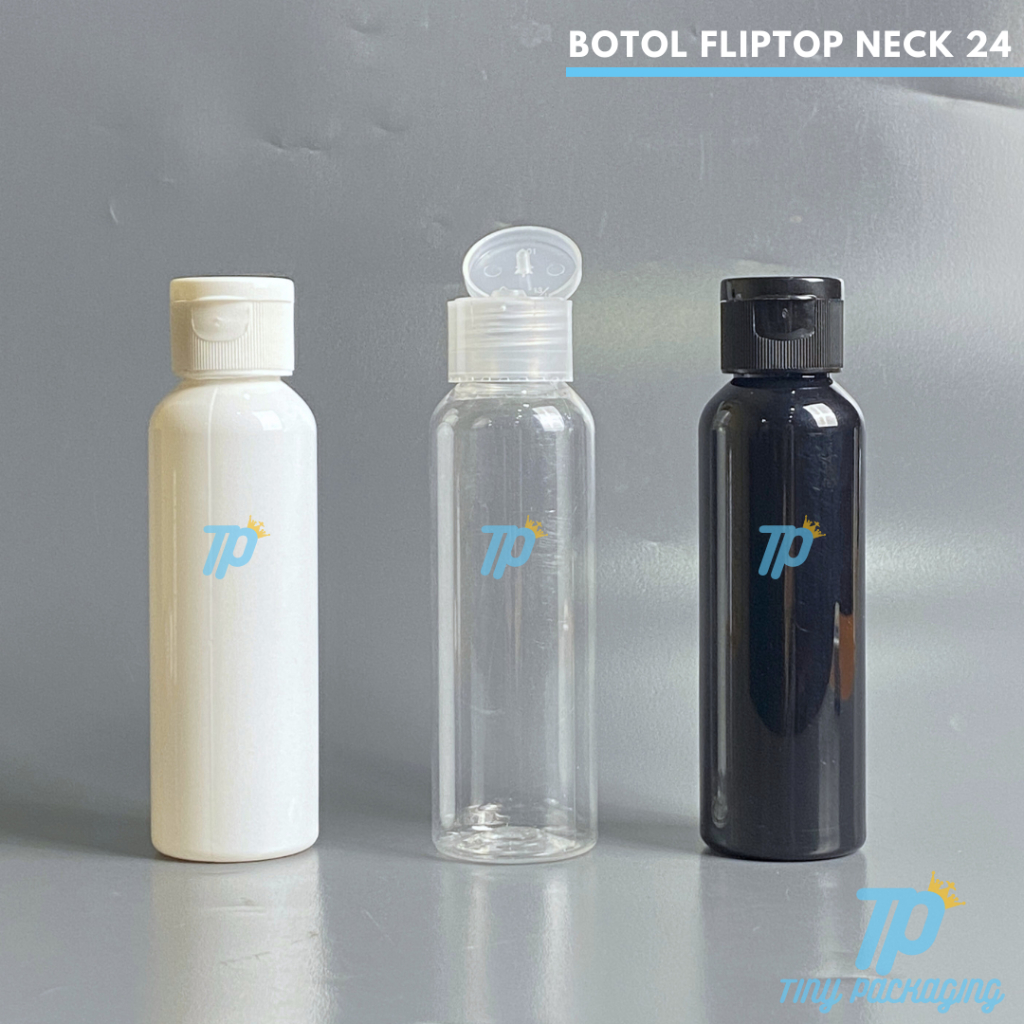 Botol Fliptop 100 ml | Botol 100 ml Fliptop | Botol 100 ml Fliptop - BR