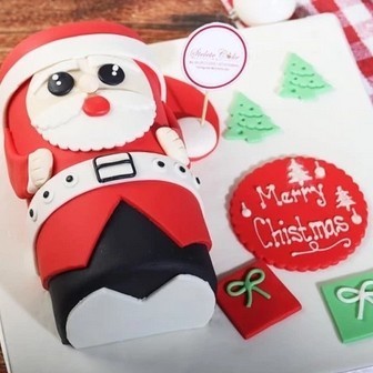 

Santa Roll Cake/Natal/Hampers/Christmas/Natal 2024