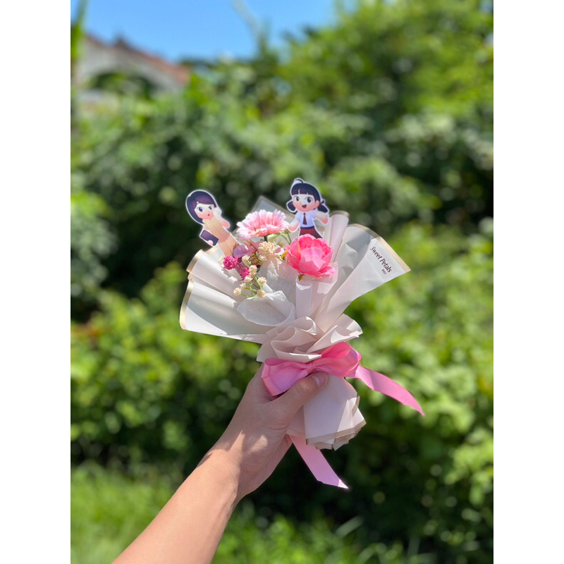 

buket bunga,buket hari guru,flower gift,buket bunga murah