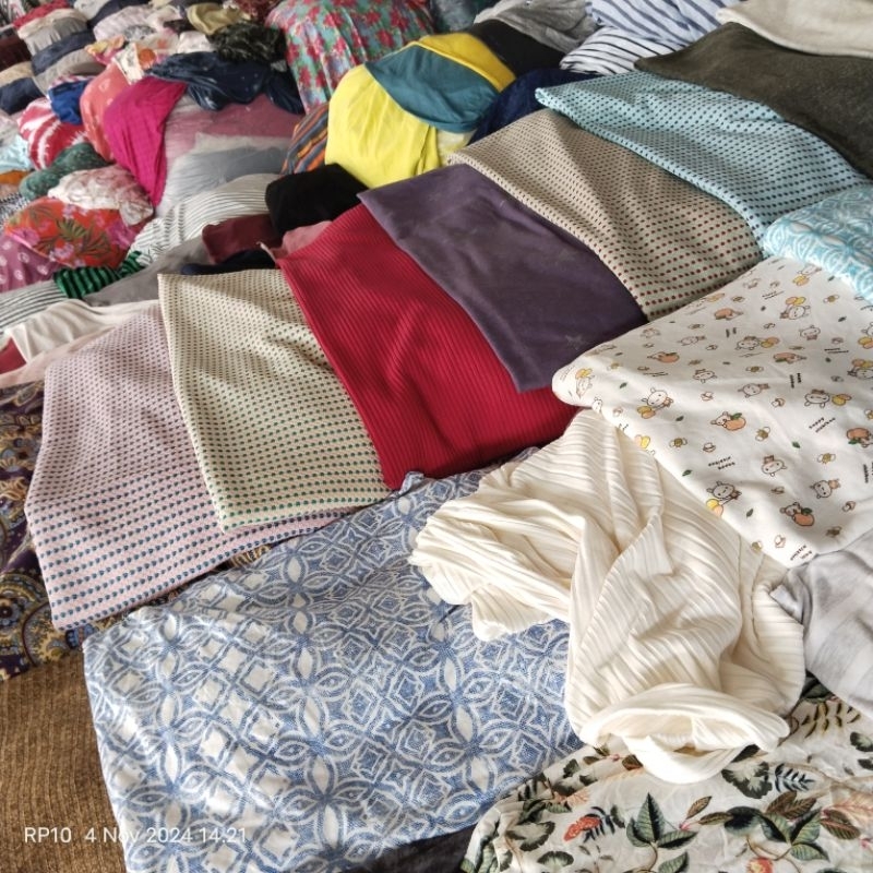 HARGA/0,5 M  KAIN KAOS WAFFLE UNIQLO  KAIN WAFFLE MOTIF  BAHAN WAFFLE PREMIUM  BAHAN WAFFLE KNIT