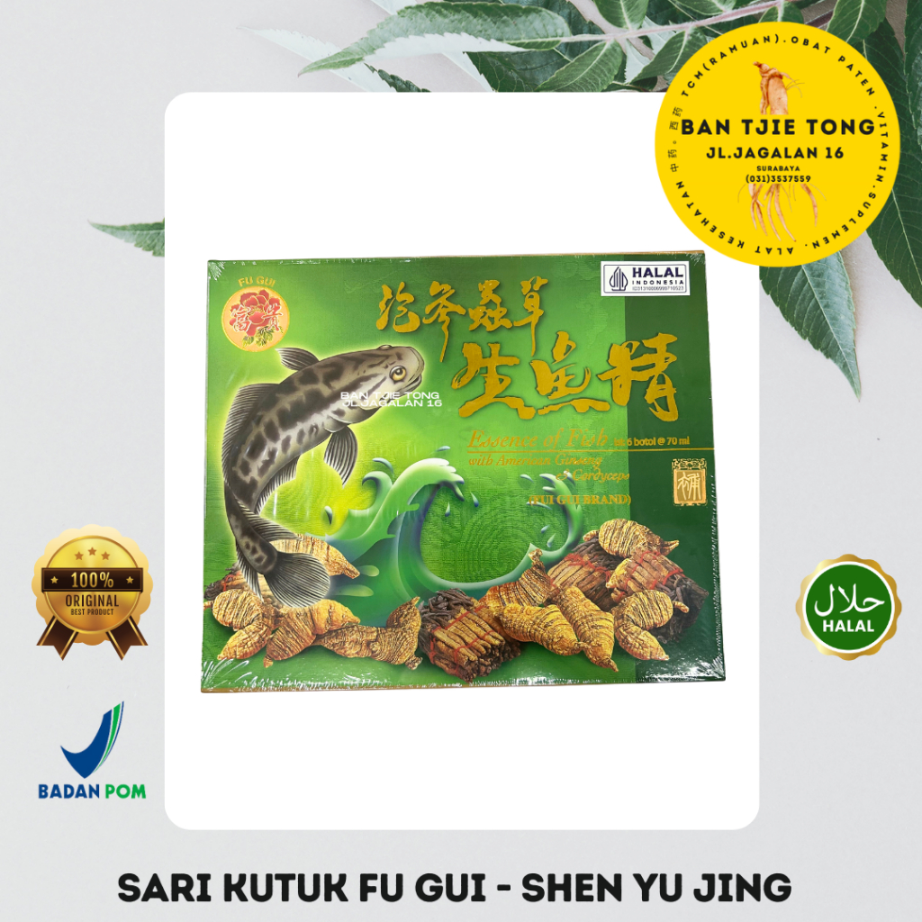 Shen yu jing - sari pati ikan kutuk - ikan gabus