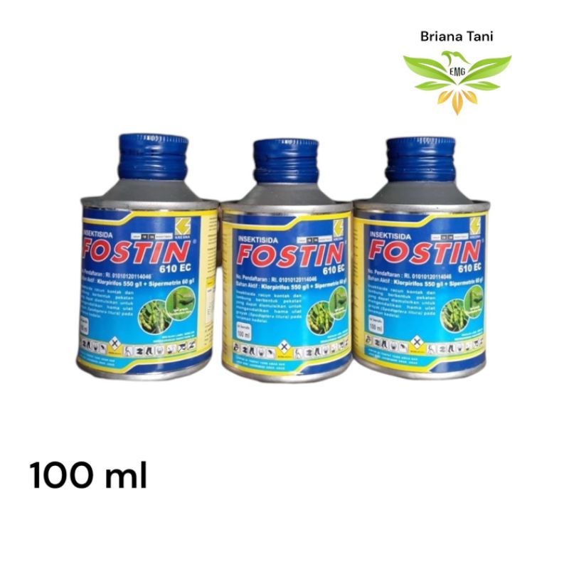 ￼Insektisida Fostin 610 EC 100ml 100% Original, Curacron