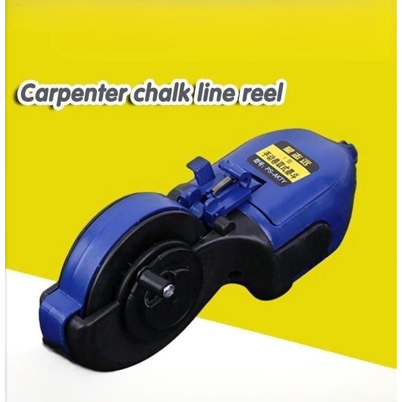 30m Penggaris Benang Tinta / Sipatan Benang Tinta Tukang Otomatis / Benang Sipatan Tinta/ Sipatan Be