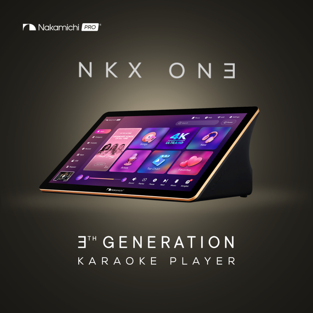 Player Nakamichi 2in1 Sing and Touch NKX-ONE