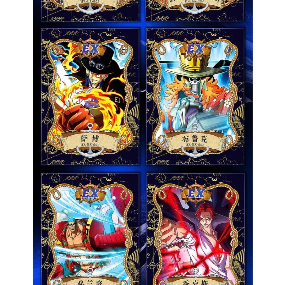 One Piece Collection Cards KANO Anime Figures TCG CCg Game Booster Box Luffy Sanji Zoro Flash EX Gam