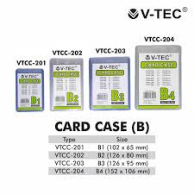 

Card Case Type VT CC 201