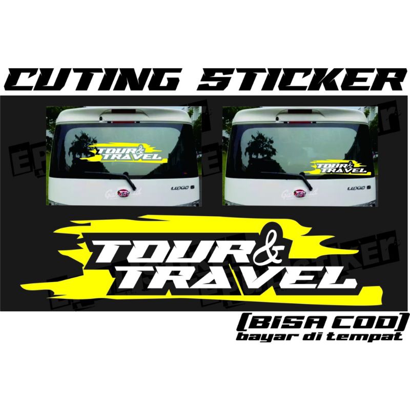 STIKER MOBIL,TOUR DAN TRAVEL KEREN,SRIKER TRAVEL