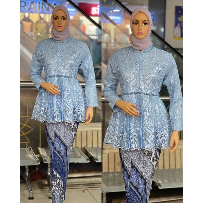 Terbaru // Set kebaya Naura Tunik Payet // kebaya Kekinian // kebaya Wisuda