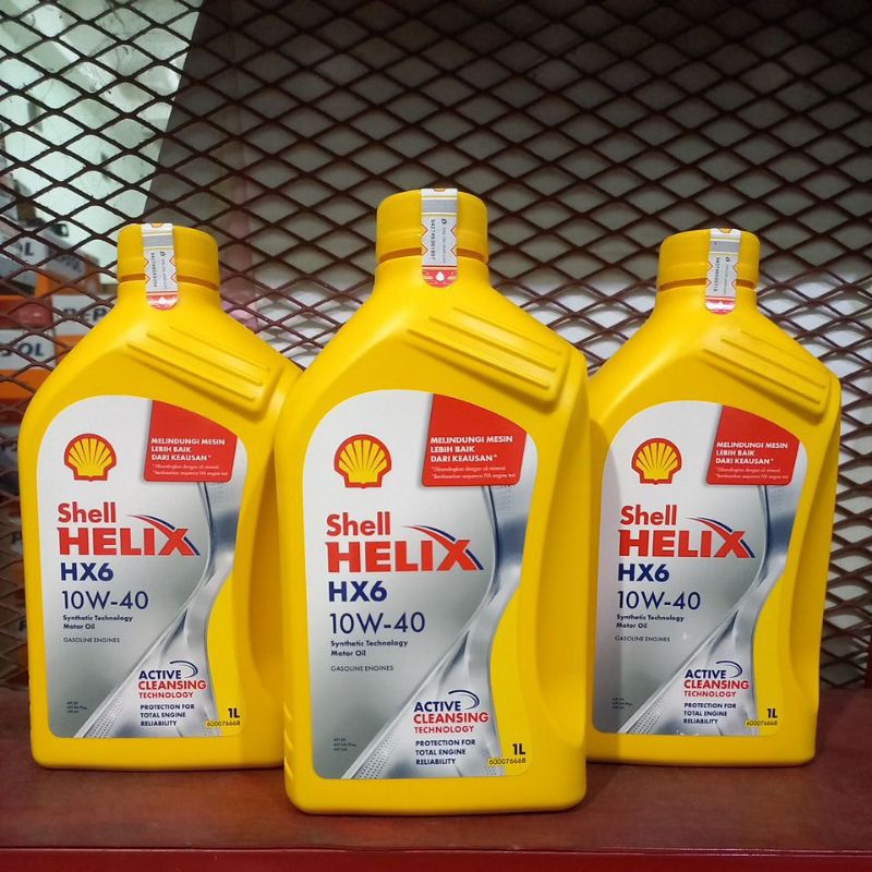Shell Helix HX6 10W-40 Oli Mobil [1L]