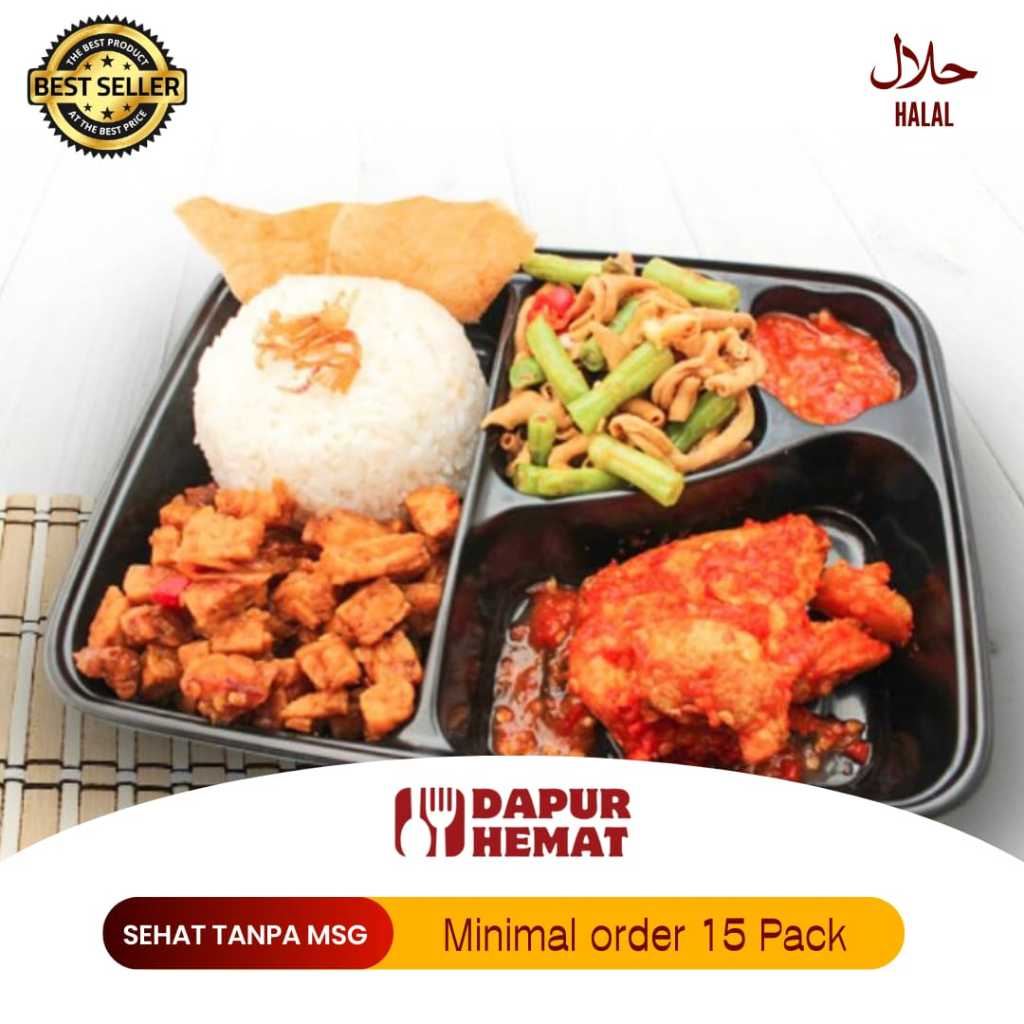 

Dapur Hemat - Menu Catering Murah Enak Ayam Balado Nasi Bento Paling Laris Lezat/Nikmat/Favorit