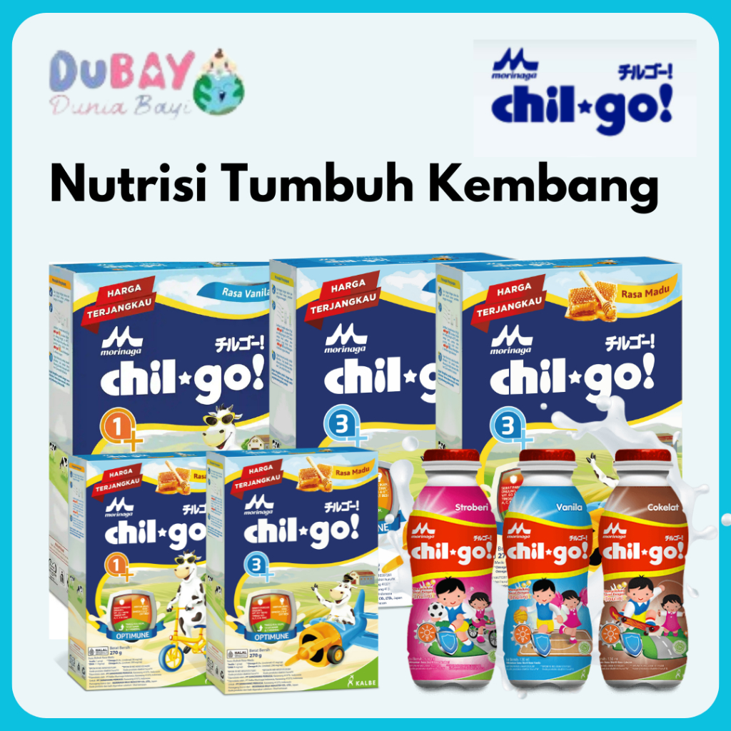 

Chilgo Susu Powder CHILGO 1+ 3+ 660g 950g 300g / Chilgo UHT 130ml