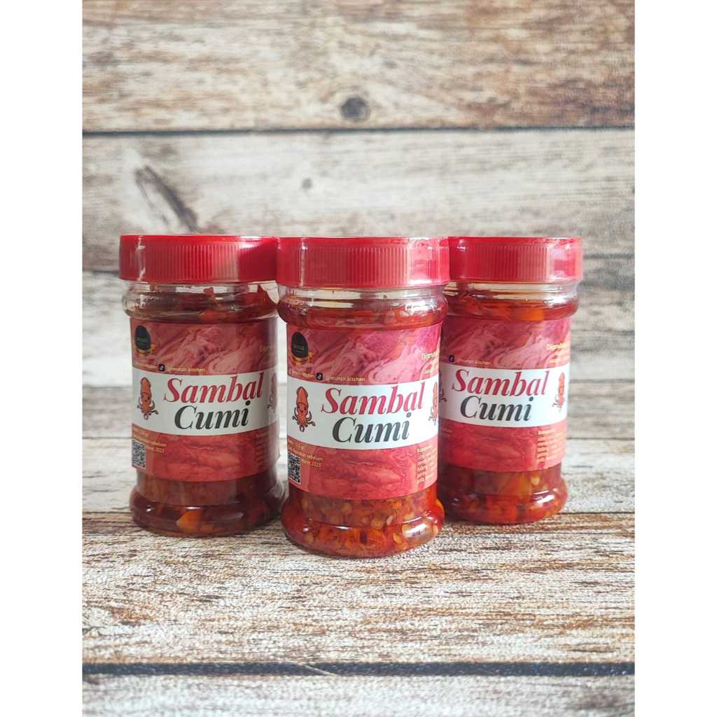 

Munzir Kitchen - Sambal Cumi / Sambel Baby Cumi Original 120 Gr