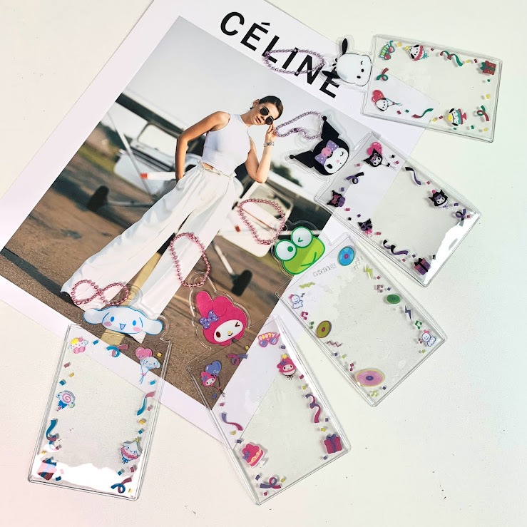 

ID Card Foto Case Transparan Gantungan Karakter Kartun My Melody Cinnamoroll Pompompurin Hello Kitty Kuromi Lucu Unik Gift Hadiah
