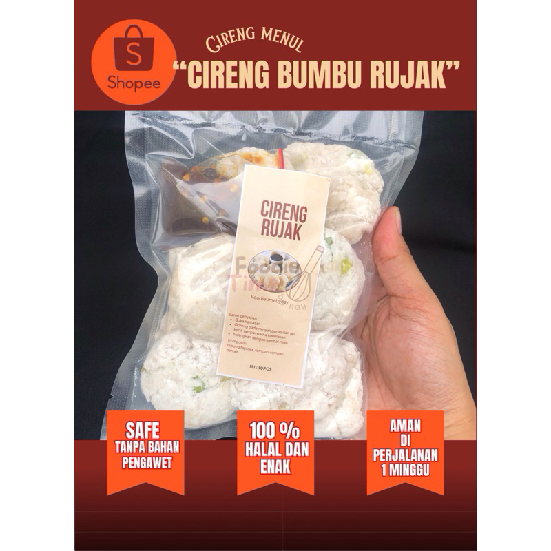 

Cireng Bumbu Rujak / Frozen food crispy bumbu rujak