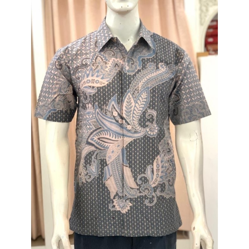 Kemeja lengan pendek  Batik Danar Hadi Solo